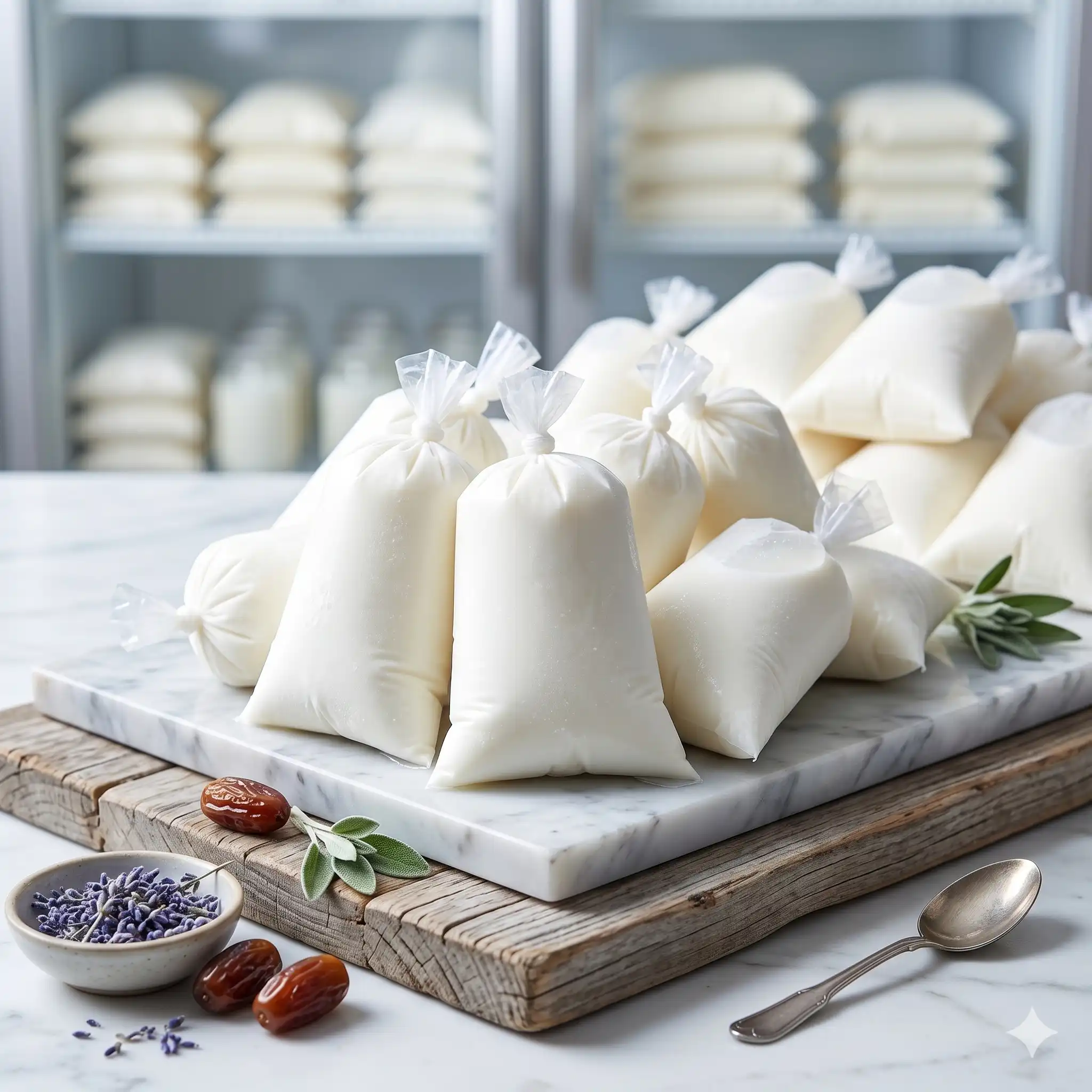 Susu kambing raw literan Embe untuk stok rumah